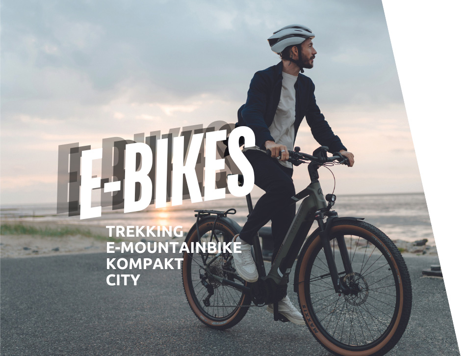 Riesen E-Bike Auswahl im Zweiradcenter Markgraf